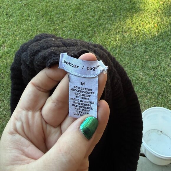 Better Together Black Lounge Shorts (Size M) - Picture 3 of 3